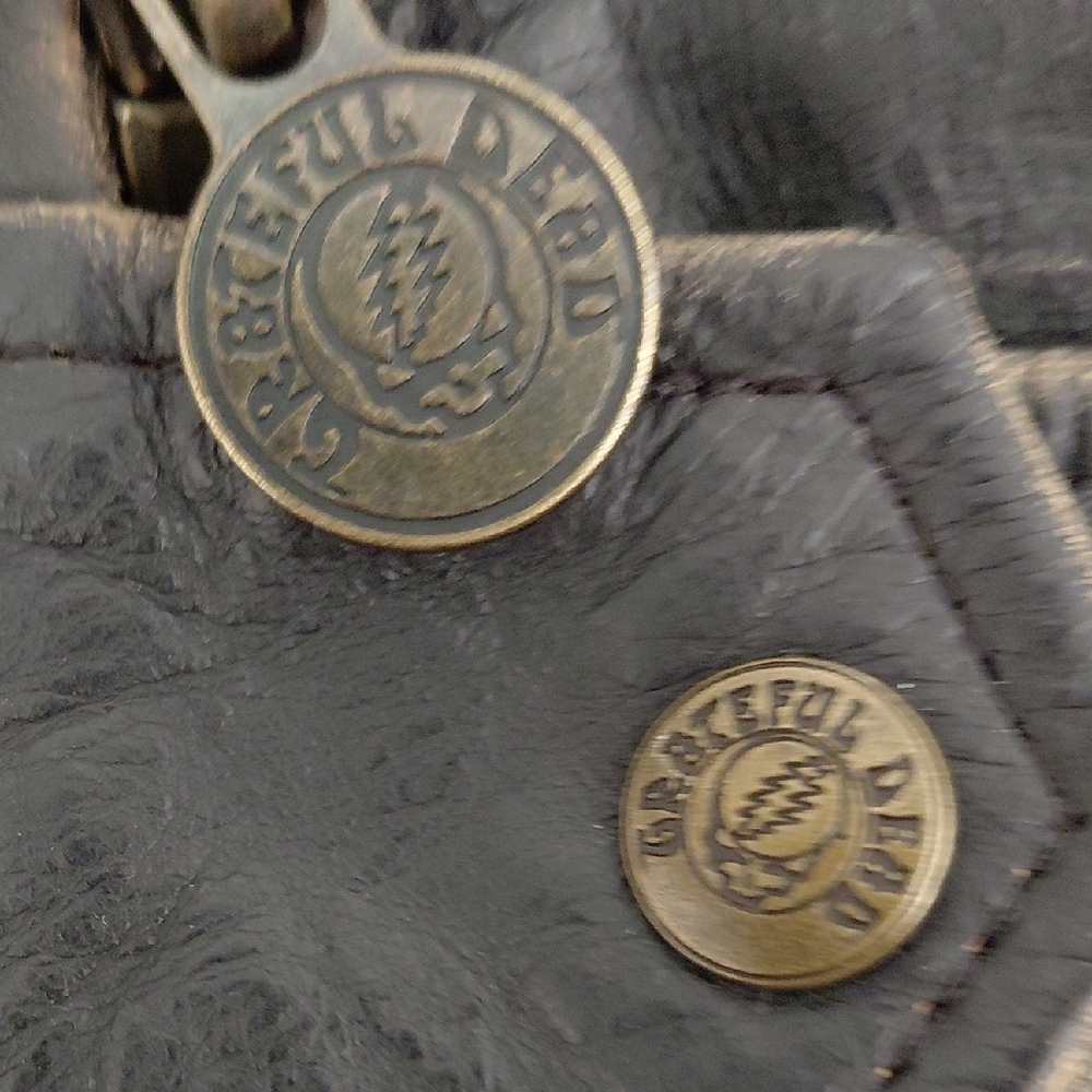 Grateful Dead Leather Jacket - Black and Brown - Picture 11 of 11